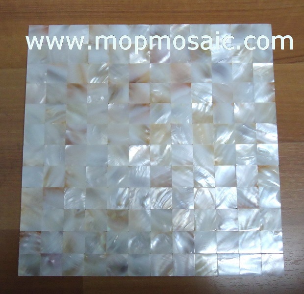 Natural color shell mosaic,seamless mother of pearl mosaic