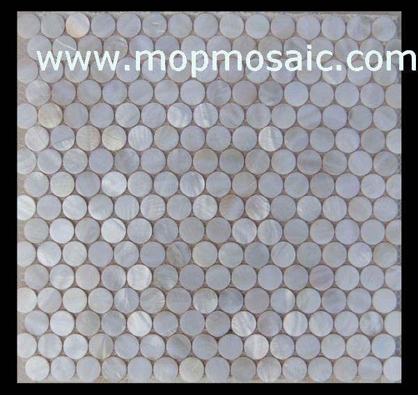 white river shell mosaic(coin shell mosaic)