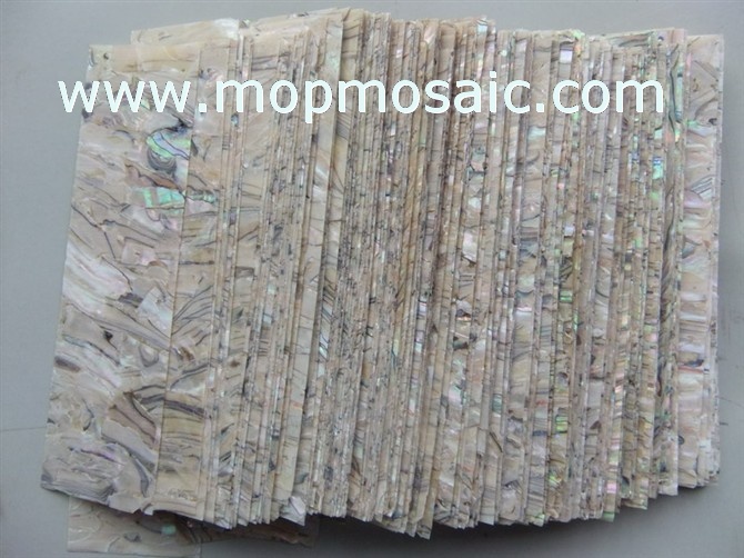 Customized New zealand  abalone shell laminate