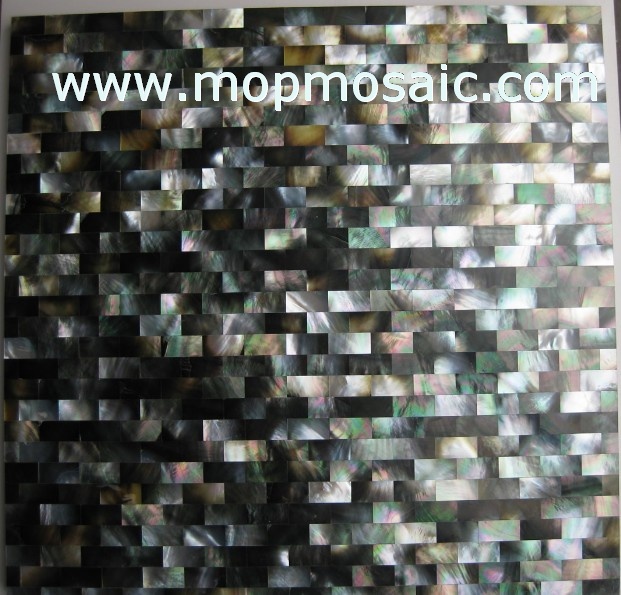 Blacklip Shell Tiles (in Brick)